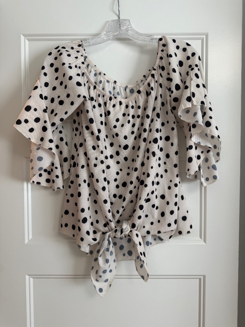 Amazon Polka Dot Blouse